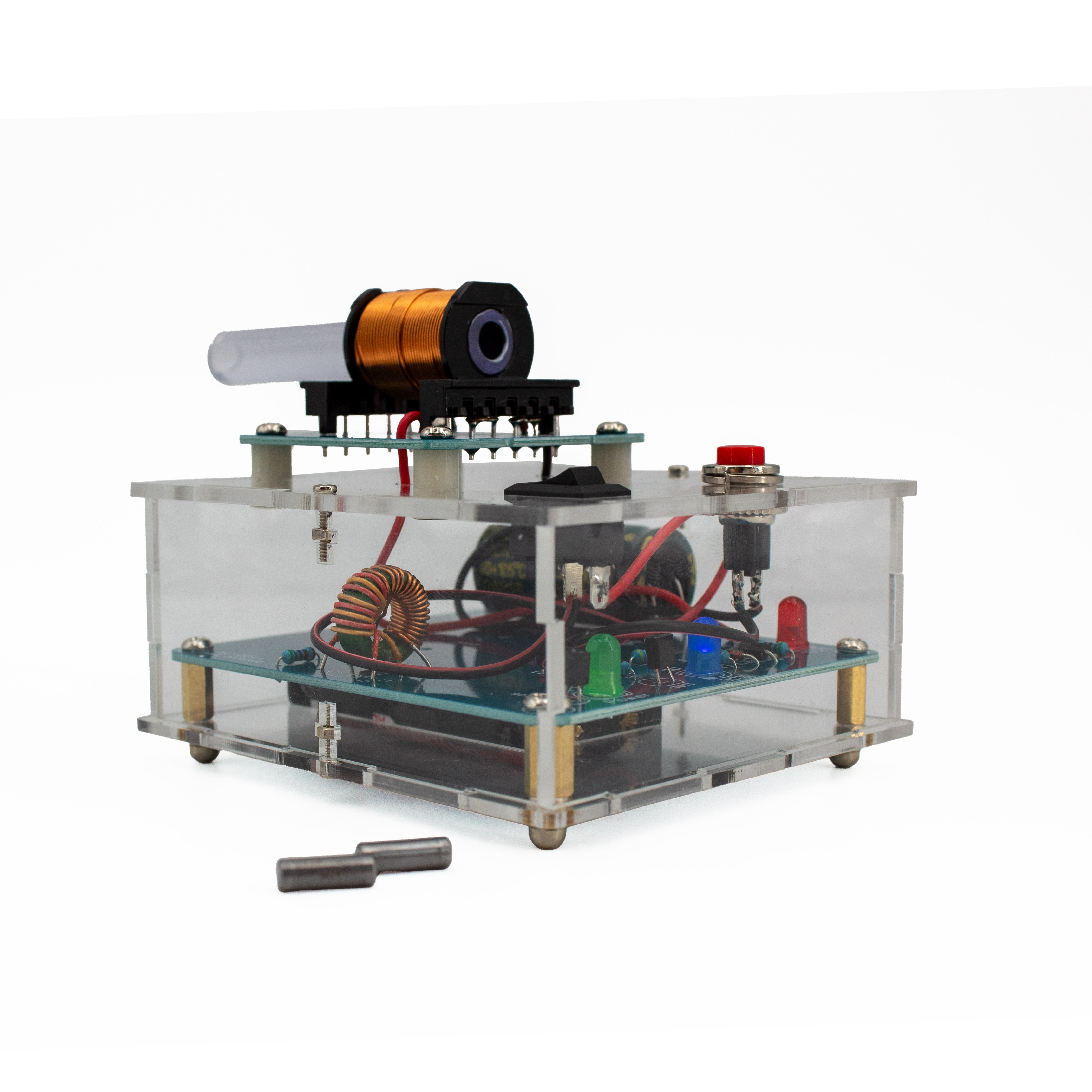 Bausatz: Elektromagnetische Kanone DIY-Elektronik Experiment