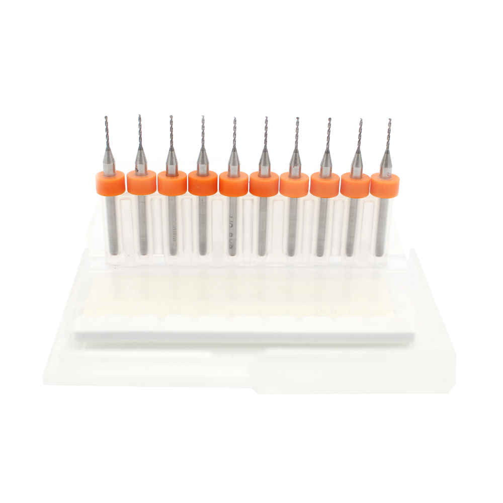 10x Mini Bohrer 0.8mm für PCB SMT CNC Dremel Proxxon Gravur Fräse 3D-Druck