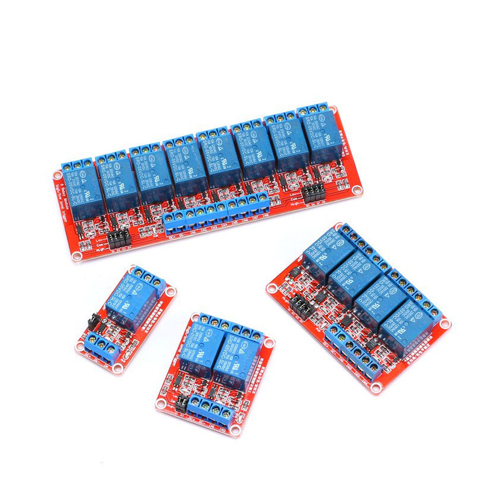 4x Relais Module 5V High/Low Trigger einstellbar