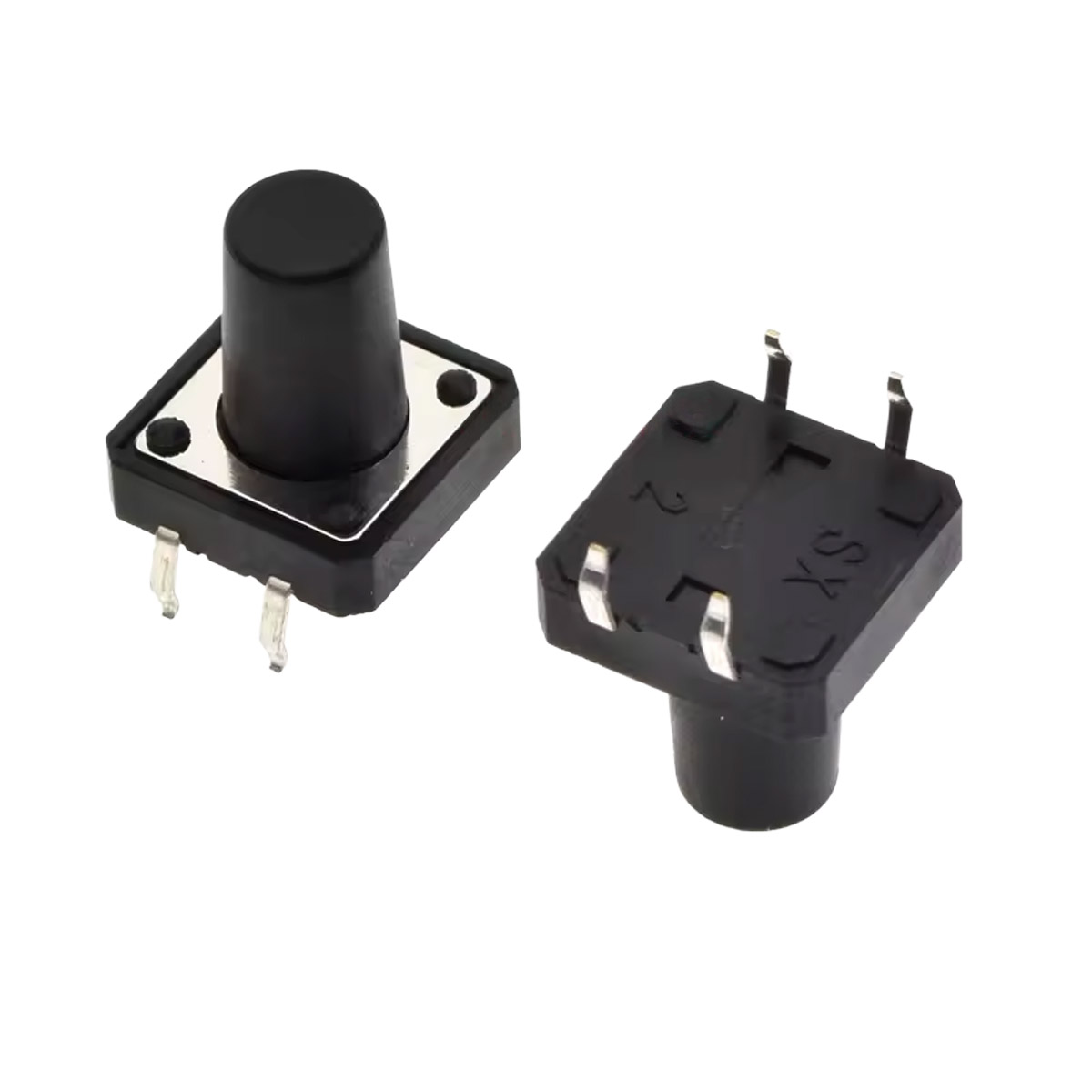 10x Taster 12x12x13mm THT – Microtaster Druckknopf für Arduino, ESP32 und DIY-Projekte