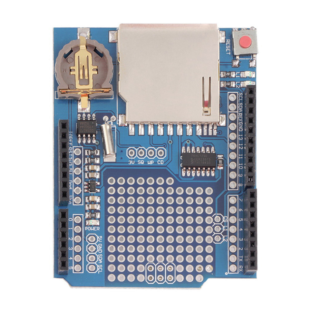 Data Logger Shield für Arduino mit RTC