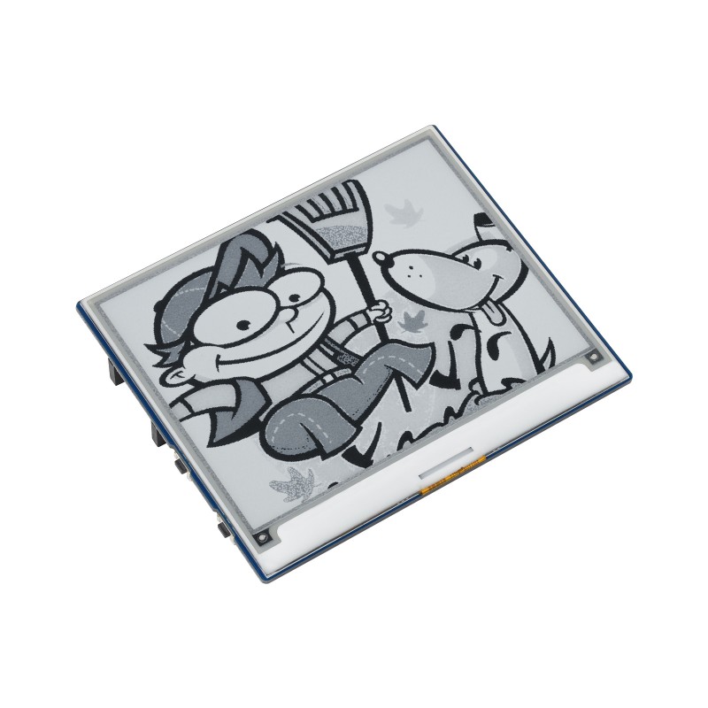 Waveshare 4.2" E-Paper Display Modul für Raspberry Pi Pico, 400×300