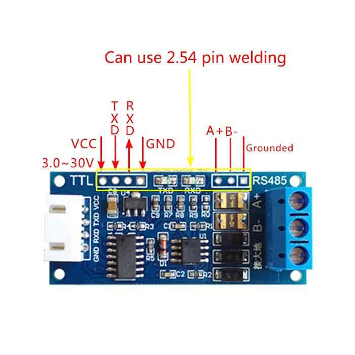 TTL zu RS485 Modul UART 3.3V-5V