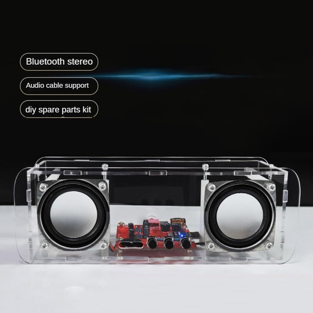 Bausatz: DIY Bluetooth Stereo-Lautsprecher mit Gehäuse