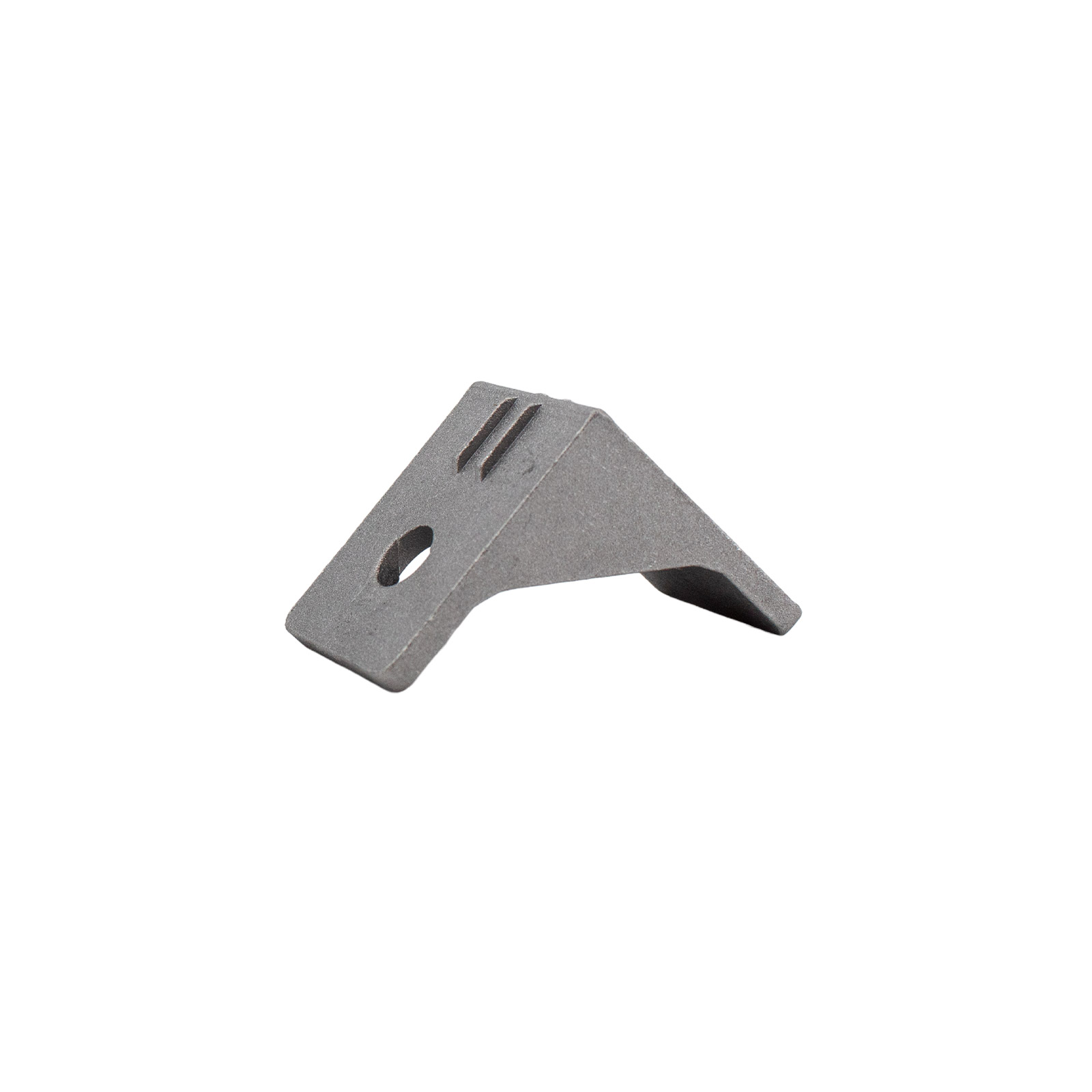 Winkel 3038 Silber für Aluminiumprofile mit Nutführung