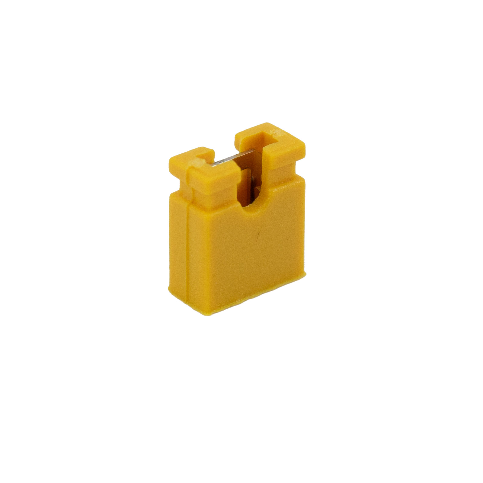 100 Jumper Kurzschlussbrücken 2.54mm gelb