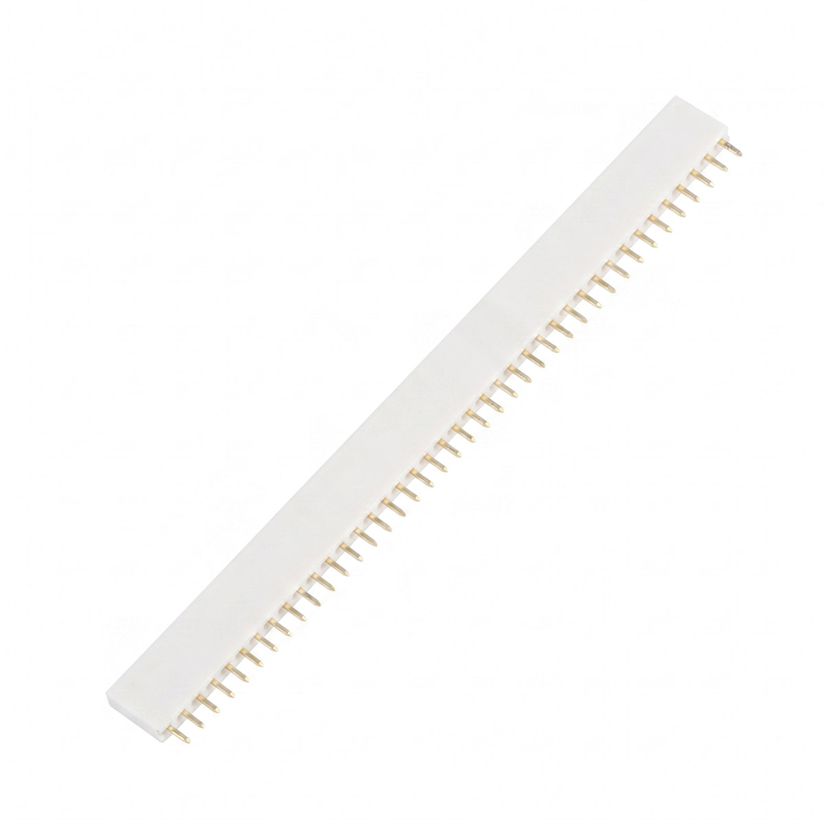 20x Buchsenleiste 40-polig 2,54mm weiß