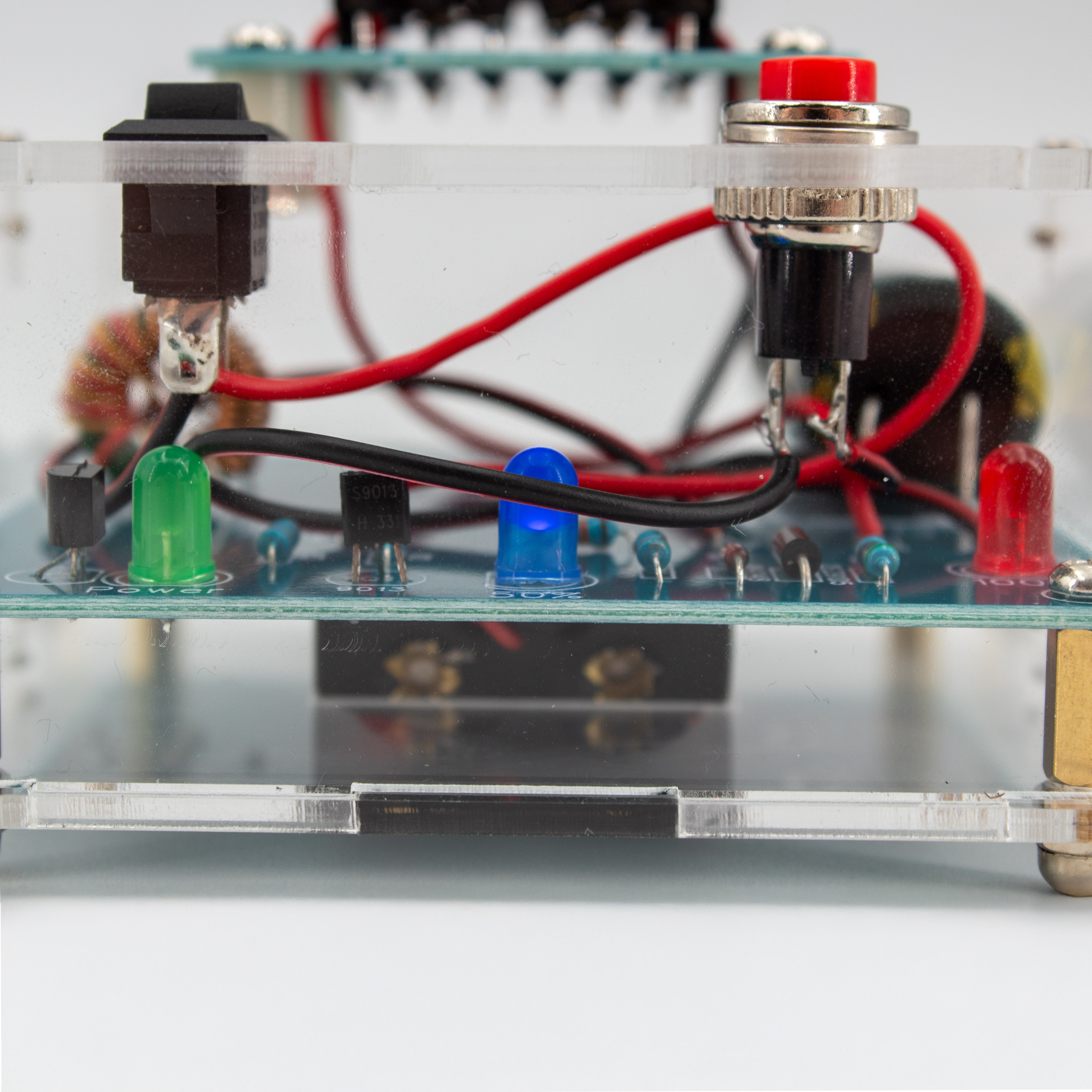 Bausatz: Elektromagnetische Kanone DIY-Elektronik Experiment