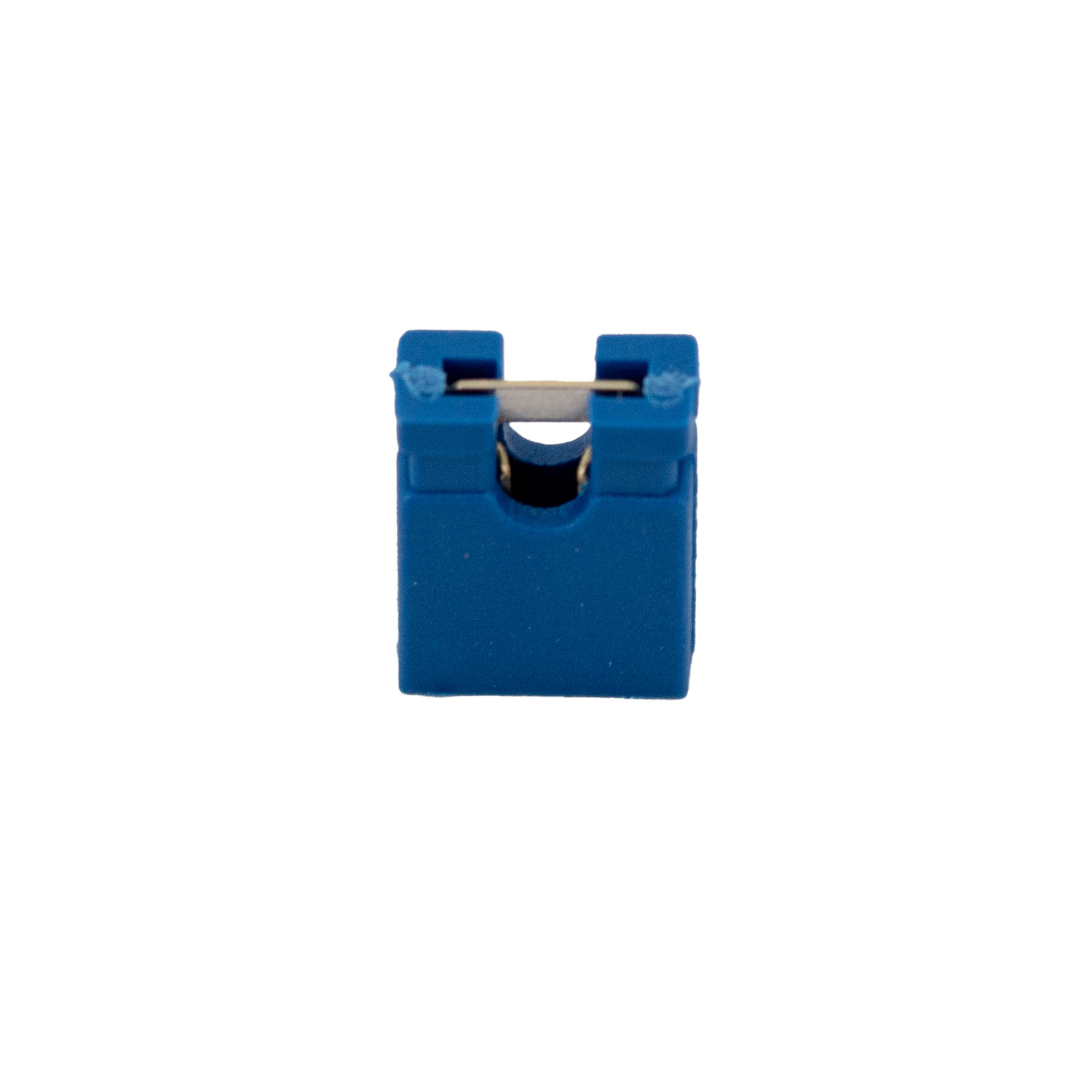 100 Jumper Kurzschlussbrücken 2.54mm blau