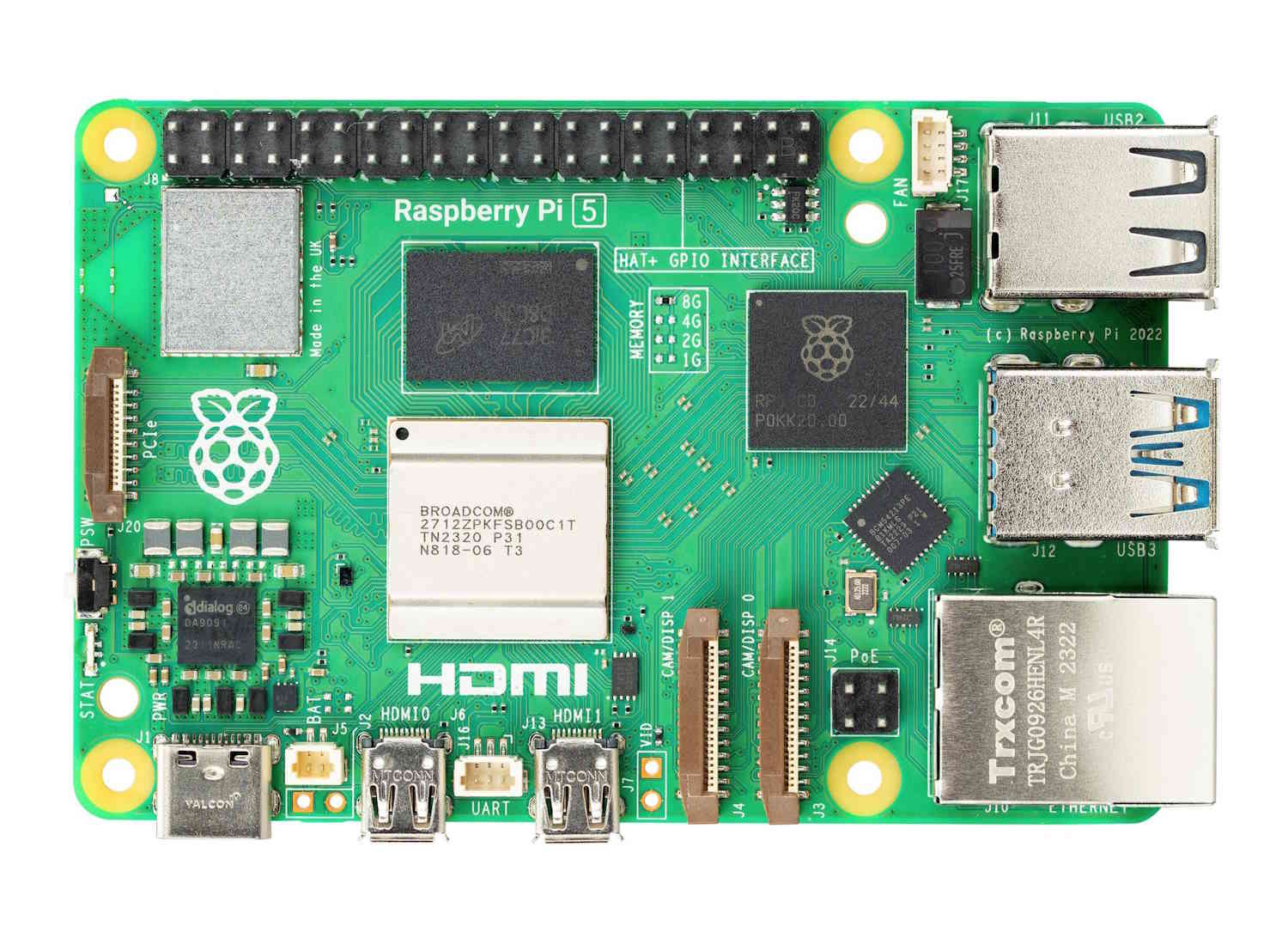 Raspberry Pi 5 (2GB RAM)