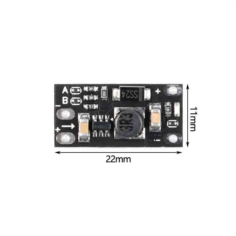 5x Mini DC-DC Spannungswandler 3.7V auf 12V Lithium Batterie Booster