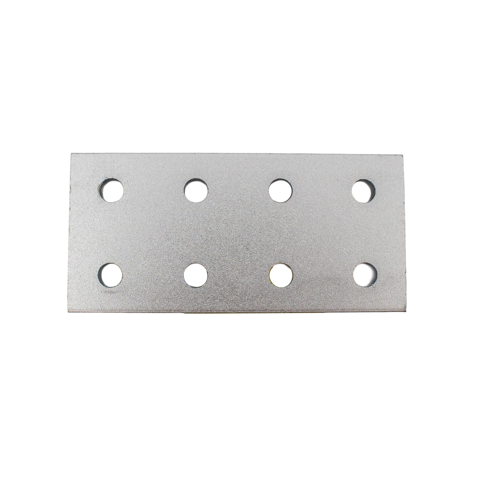 Montageplatte 2040-8 für Aluminiumprofile Silber