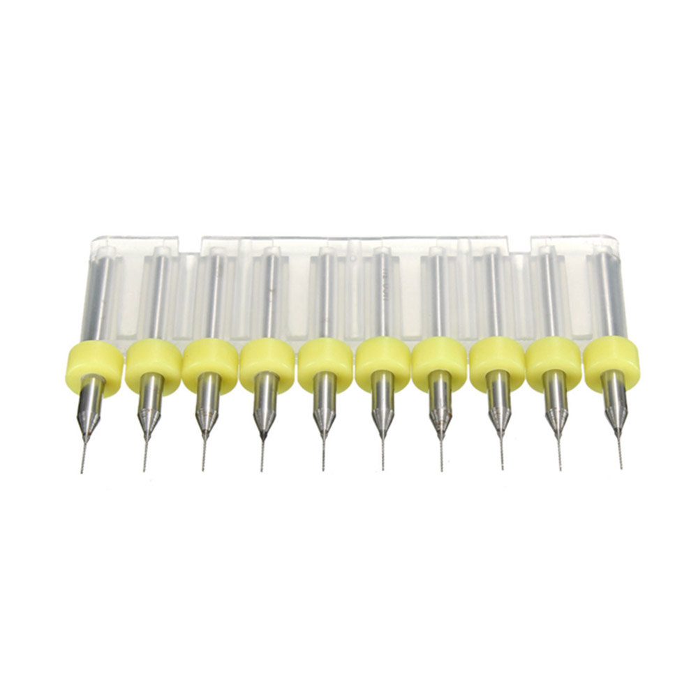 10x Mini Bohrer 0.5 mm für PCB SMT CNC Dremel Proxxon Gravur Fräse