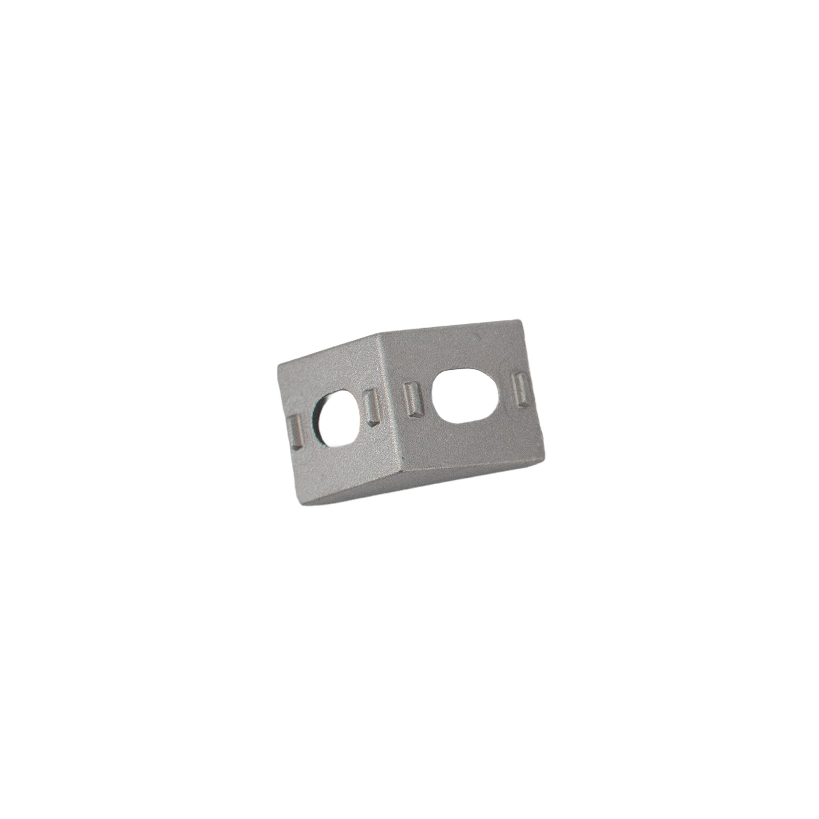 2020 Winkel für Aluminiumprofile Nut 6 mit Nutführung Silber