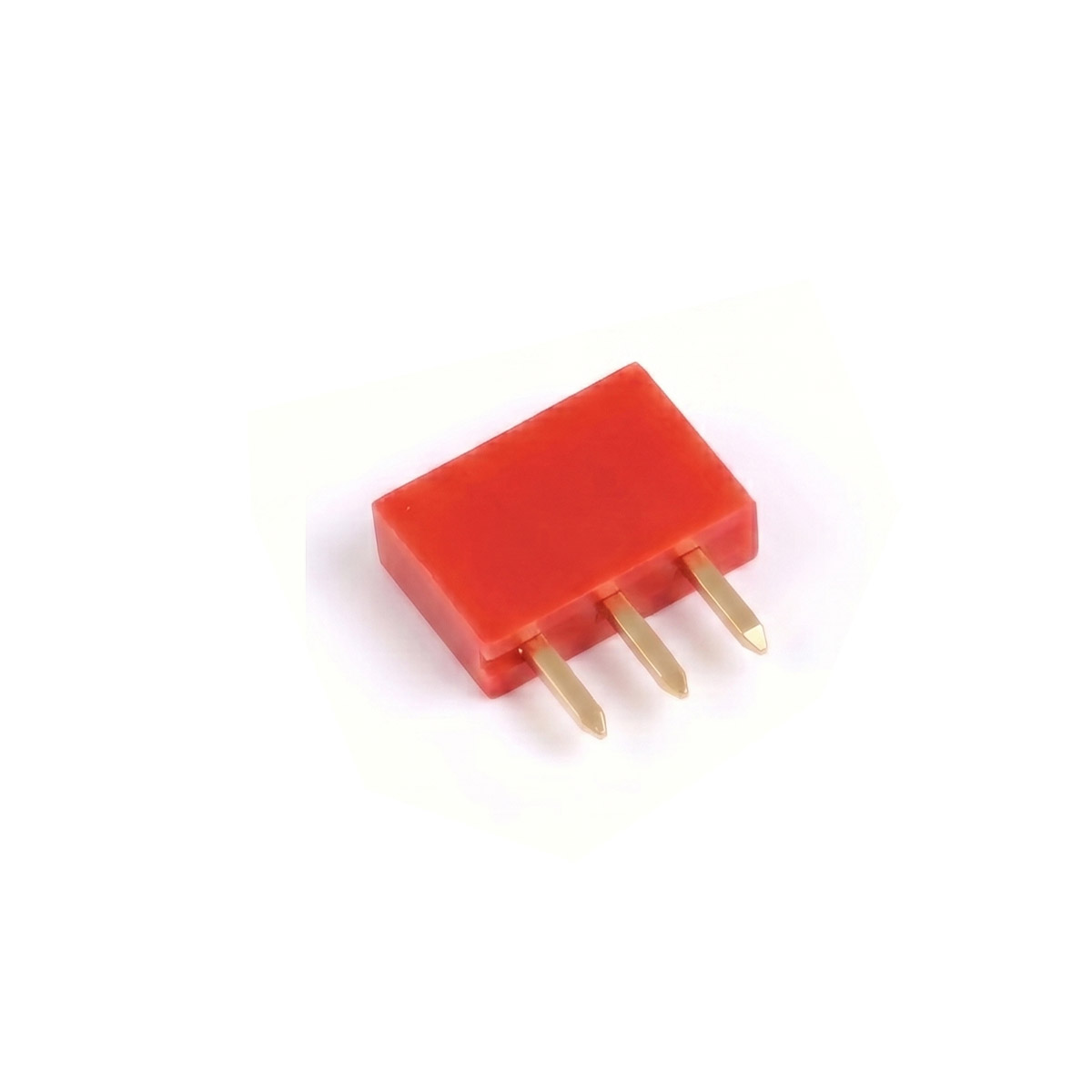 20x Buchsenleiste 3 Pin 2,54mm Rot