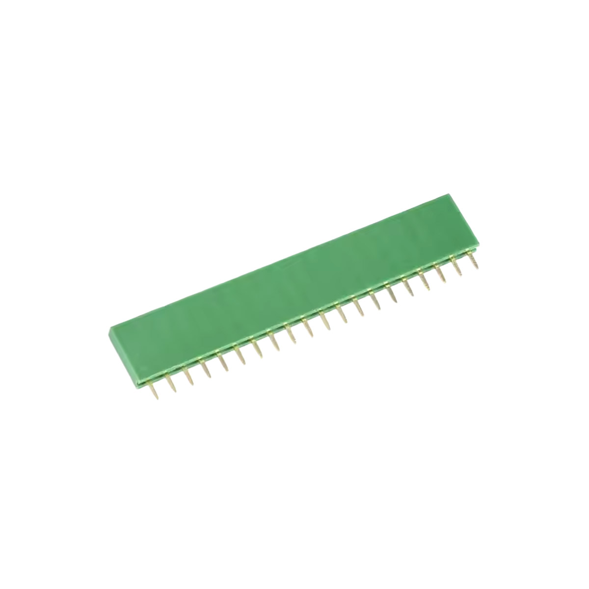 20x Buchsenleiste 20-polig 2,54mm Rastermaß Grün