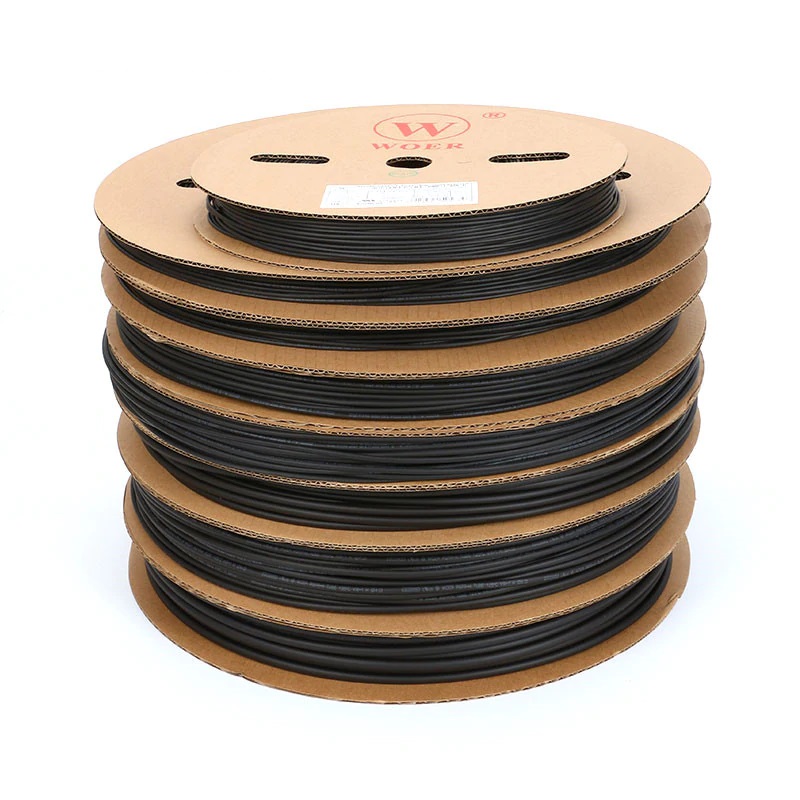 1m Schrumpfschlauch 2:1 Schwarz Φ5.0mm Meterware