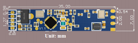 Bewegungssensor HLK-LD2410 24G