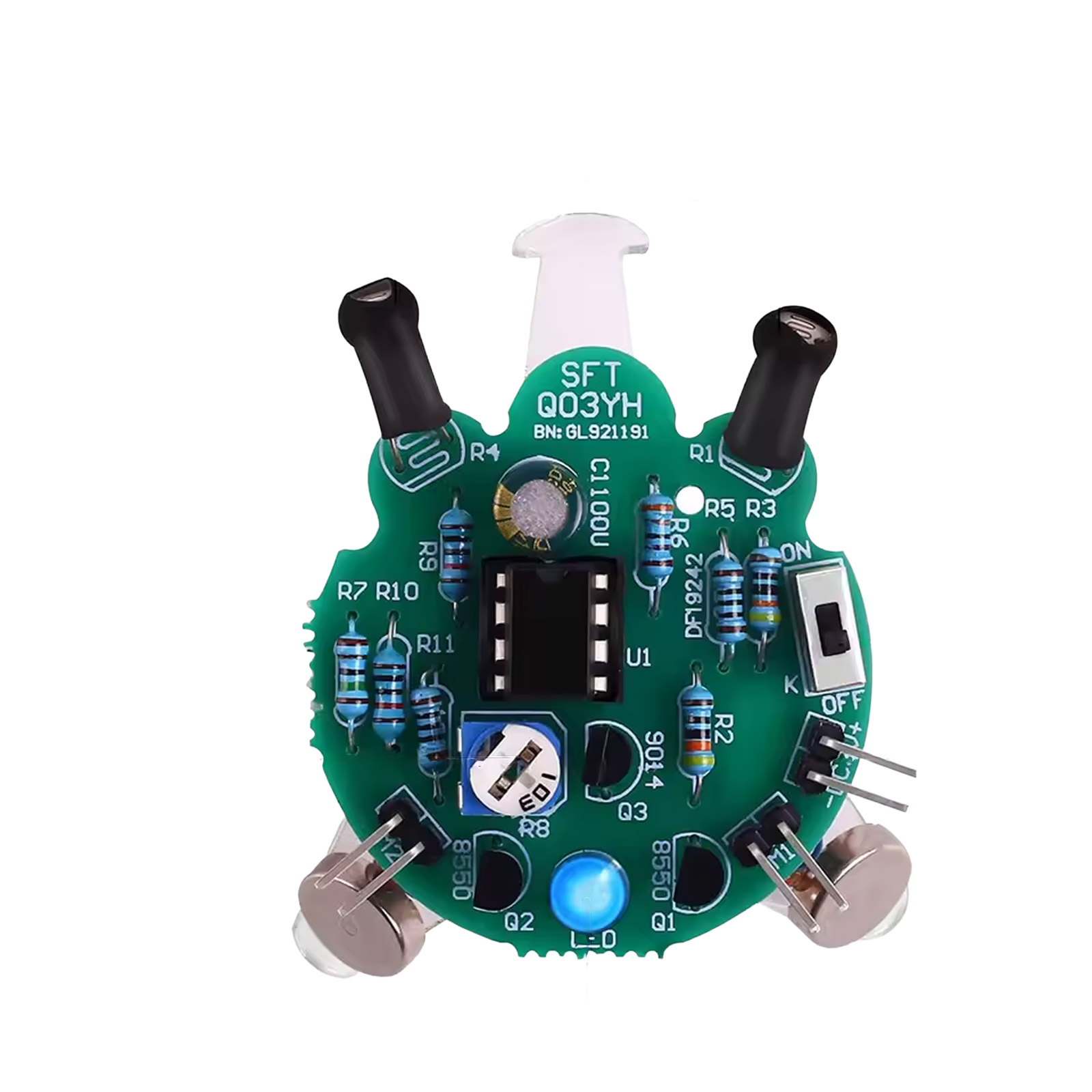 Bausatz: Lichtempfindlicher Roboter