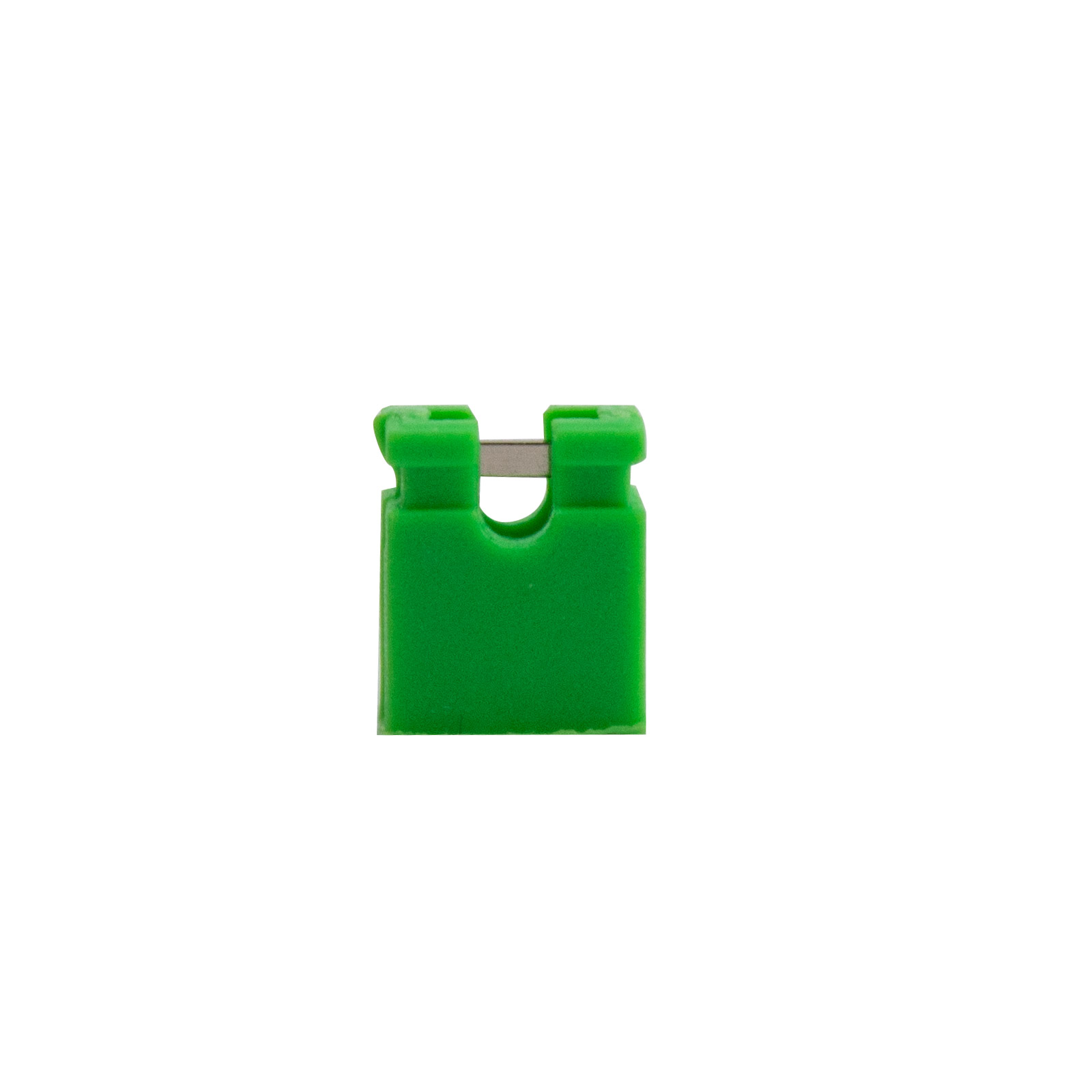 100 Jumper Kurzschlussbrücken 2.54mm grün