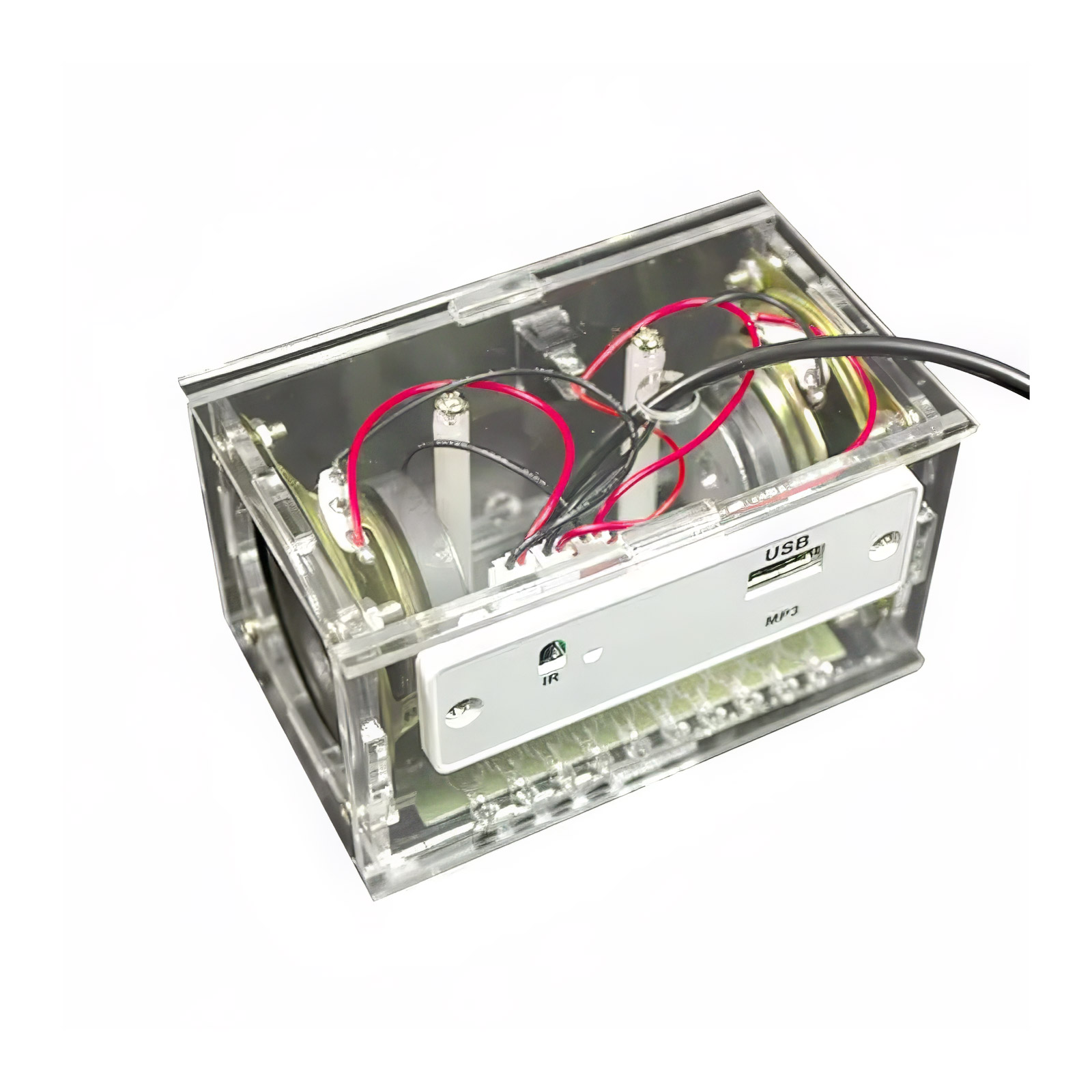 Bausatz: DIY Bluetooth Stereo-Lautsprecher mit LEDs und Fernbedienung