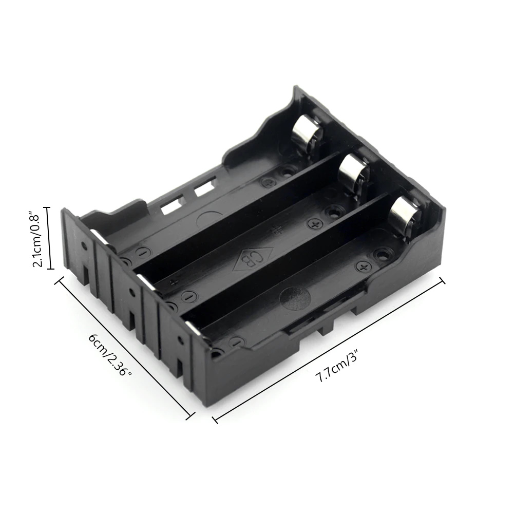 Batteriehalter 3x 18650 Batterien 3.7V