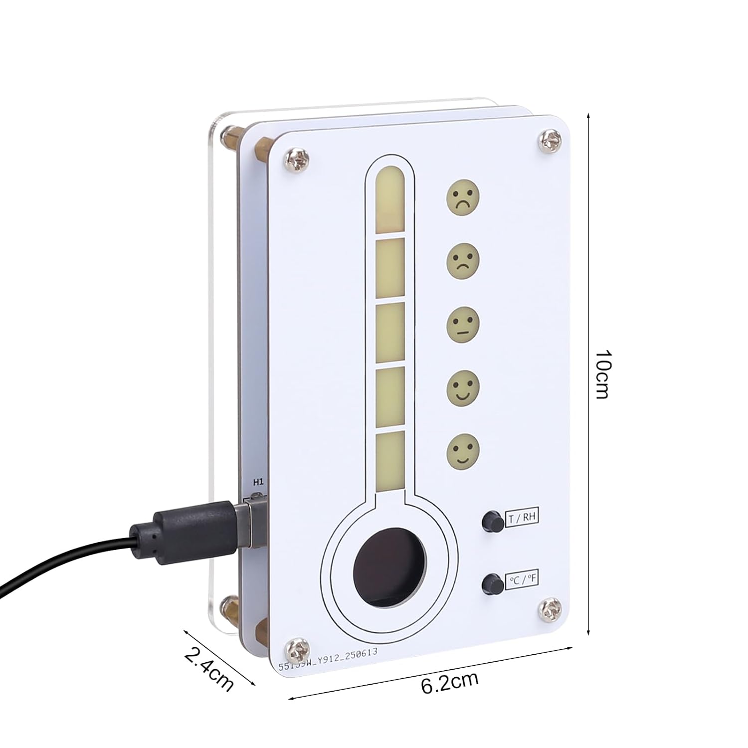 Bausatz DIY Temperatur- & Feuchtigkeitsmesser mit OLED Display Thermo-Hygrometer