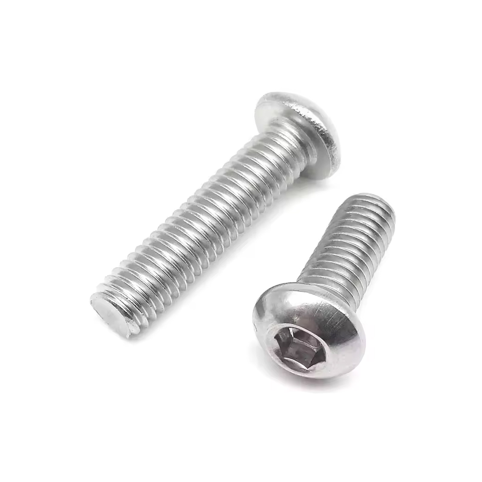 50x M4x12mm Linsenkopfschraube Innensechskant ISO7380 Edelstahl rostfrei