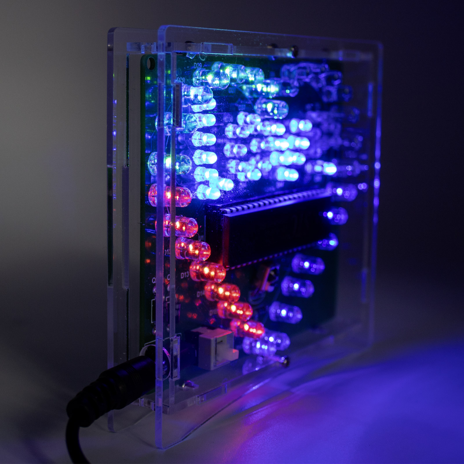 Bausatz: Love LED-Herz zum Löten mit Gehäuse