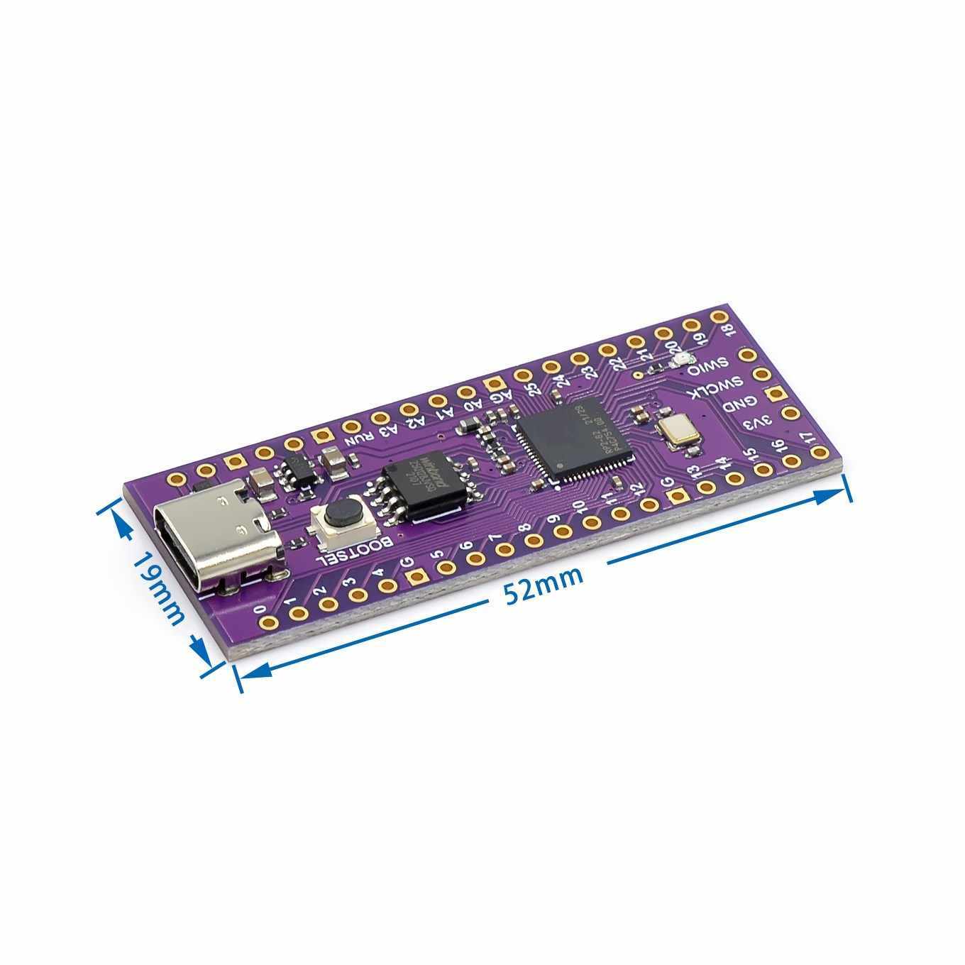 Pico RP2040 Entwicklungsboard 4MB USB-C