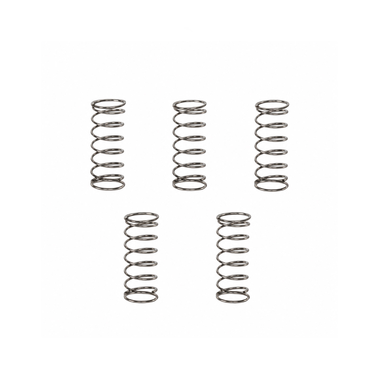 5x Druckfeder Edelstahl 0.3 x 3 x 10mm Kompressionsfeder