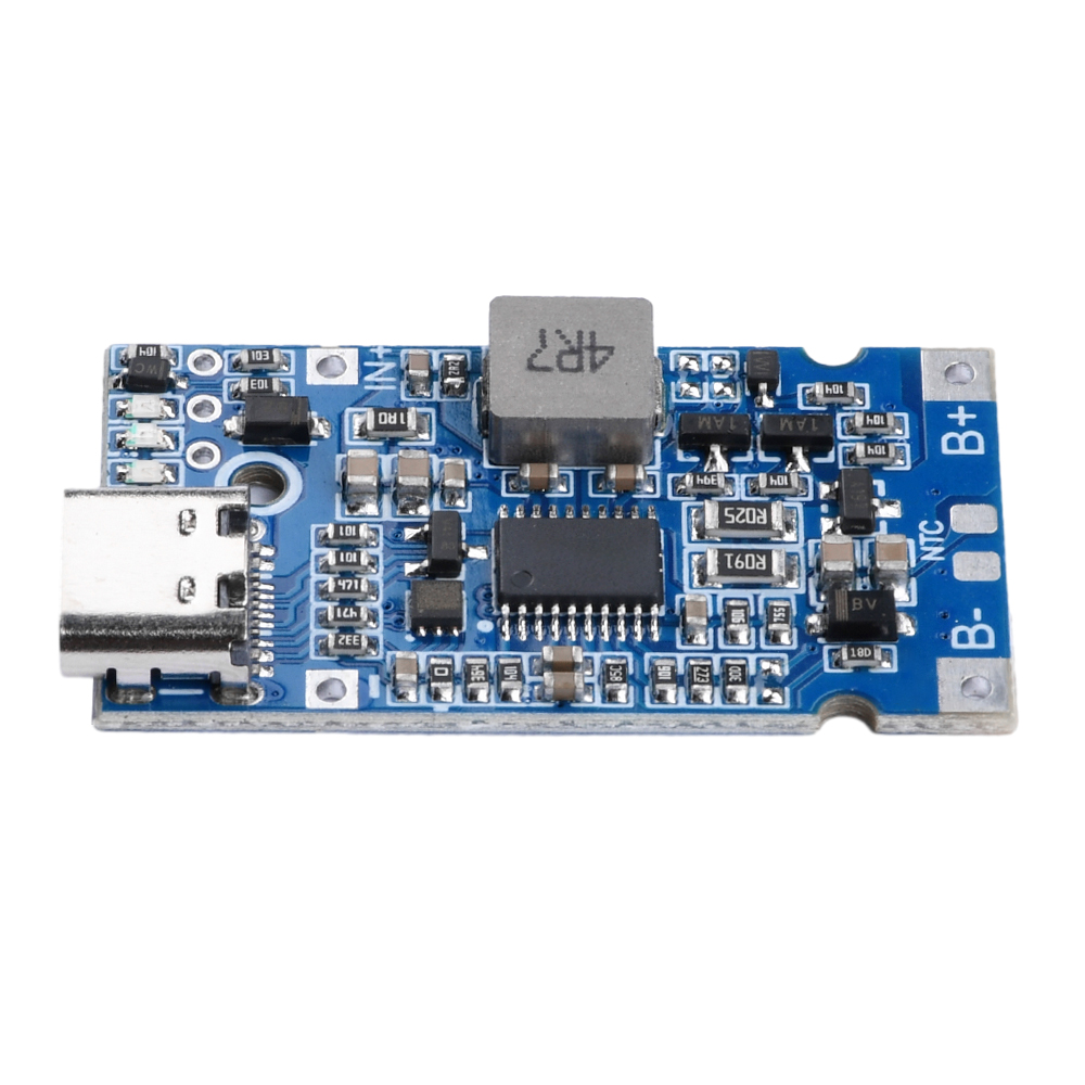 USB-C BMS Li-on Batterie Lademodul 3S 4.5V-15V 18W 3A