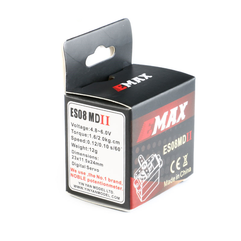 EMAX ES08MD II Digitaler Mini Servo mit Metallgetriebe