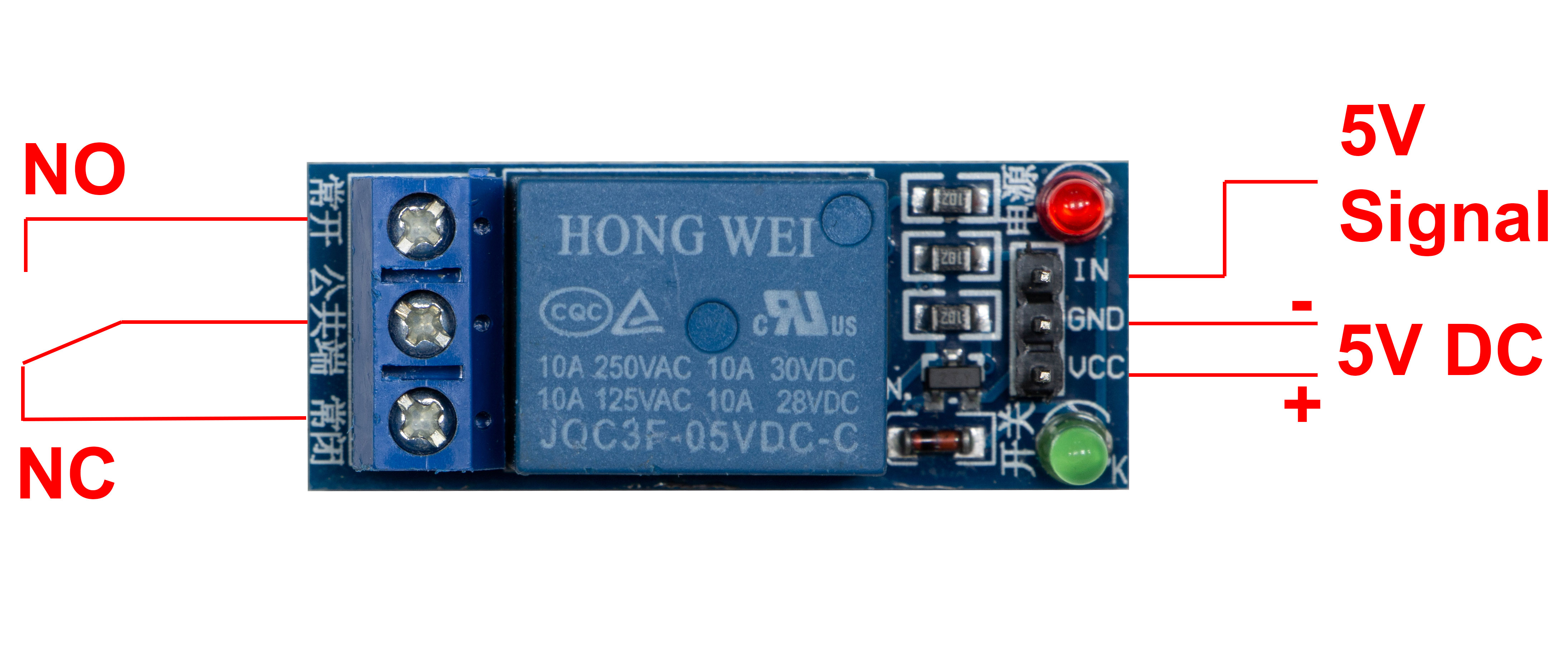 1 Kanal Relais 5V / 230V