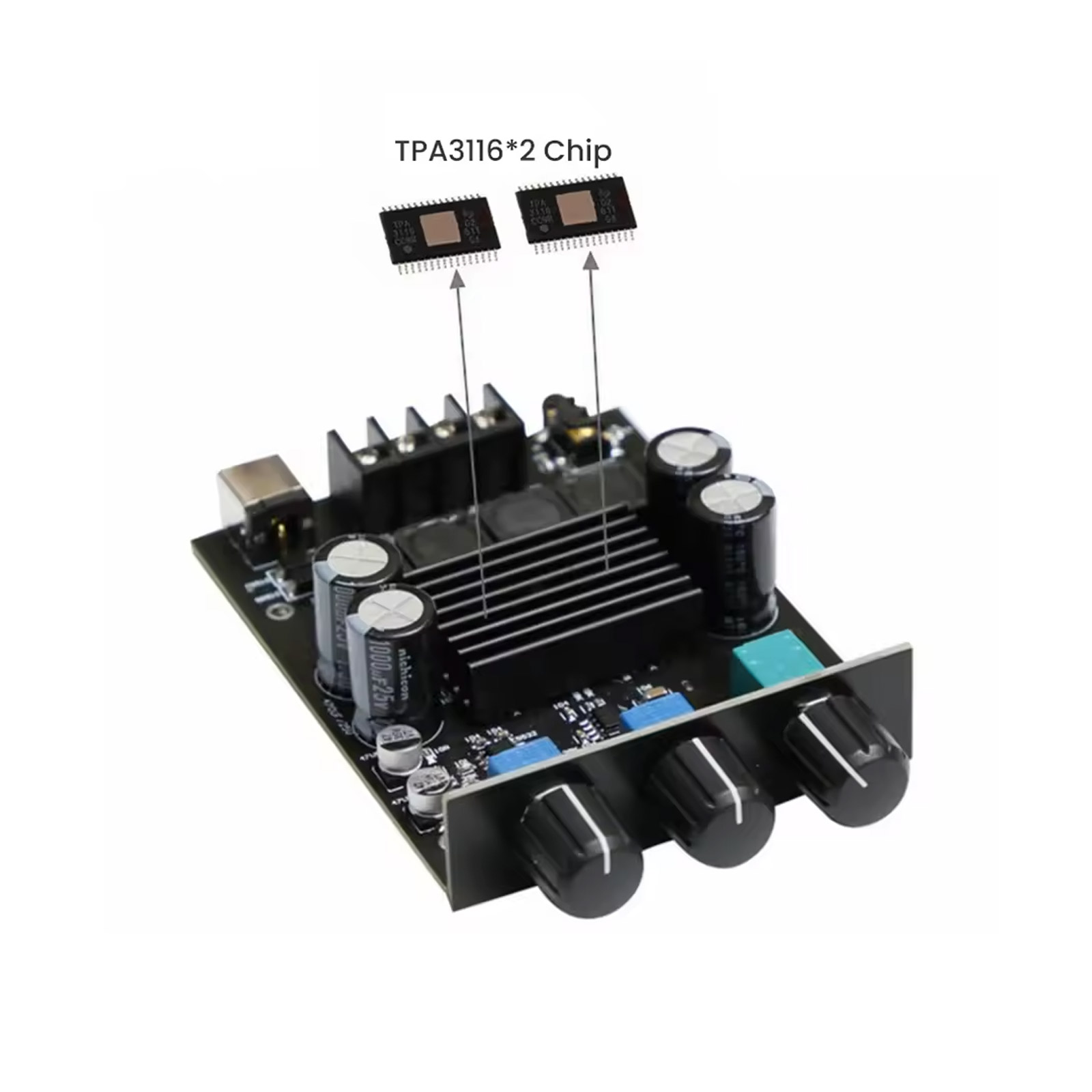 AIYIMA TPA3116 5.0 Verstärker 2x100W Class D Stereo Audio Verstärker