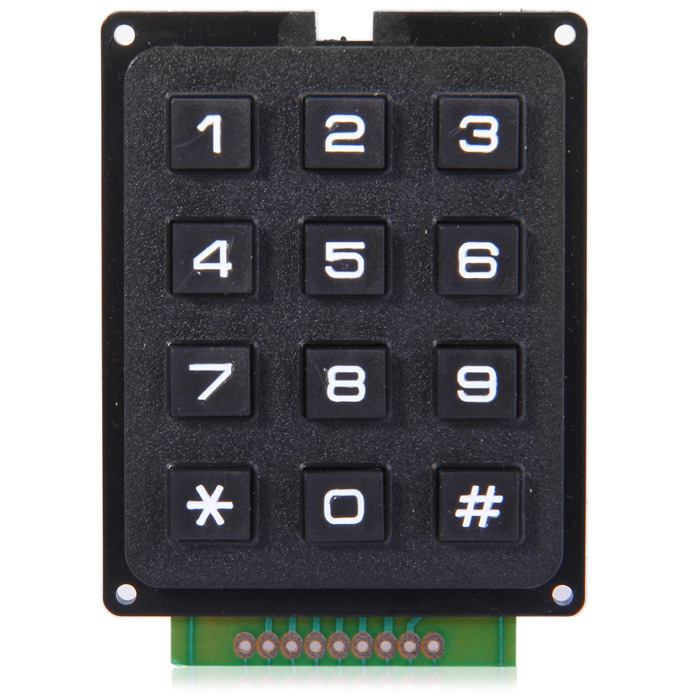 3x4 Keypad Modul für Arduino