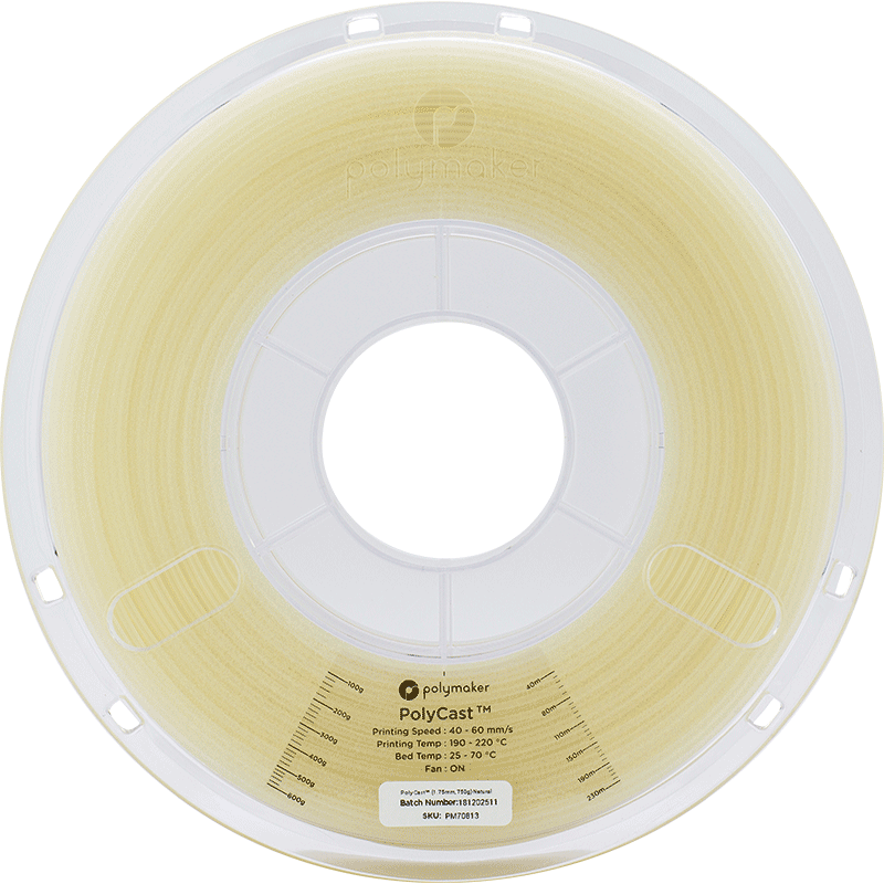Polymaker PolyCast Filament Natur 1.75mm 750g