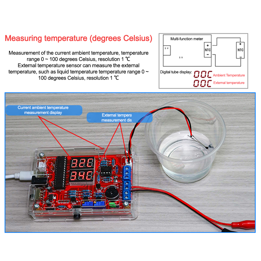 Bausatz Multimeter mit Gehäuse