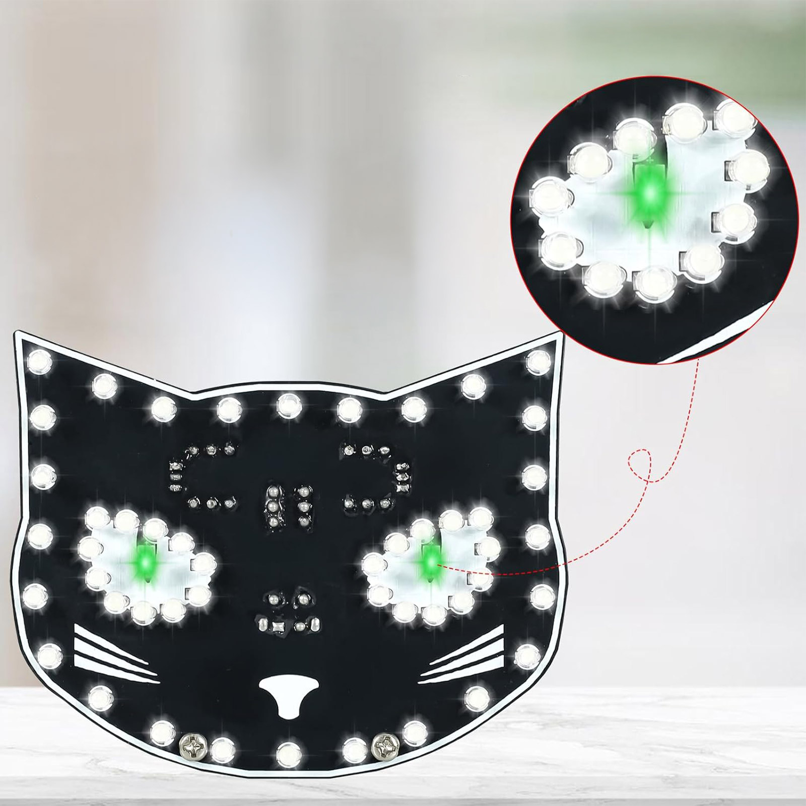 Bausatz LED Katzenlampe mit Touchsteuerung zum Löten
