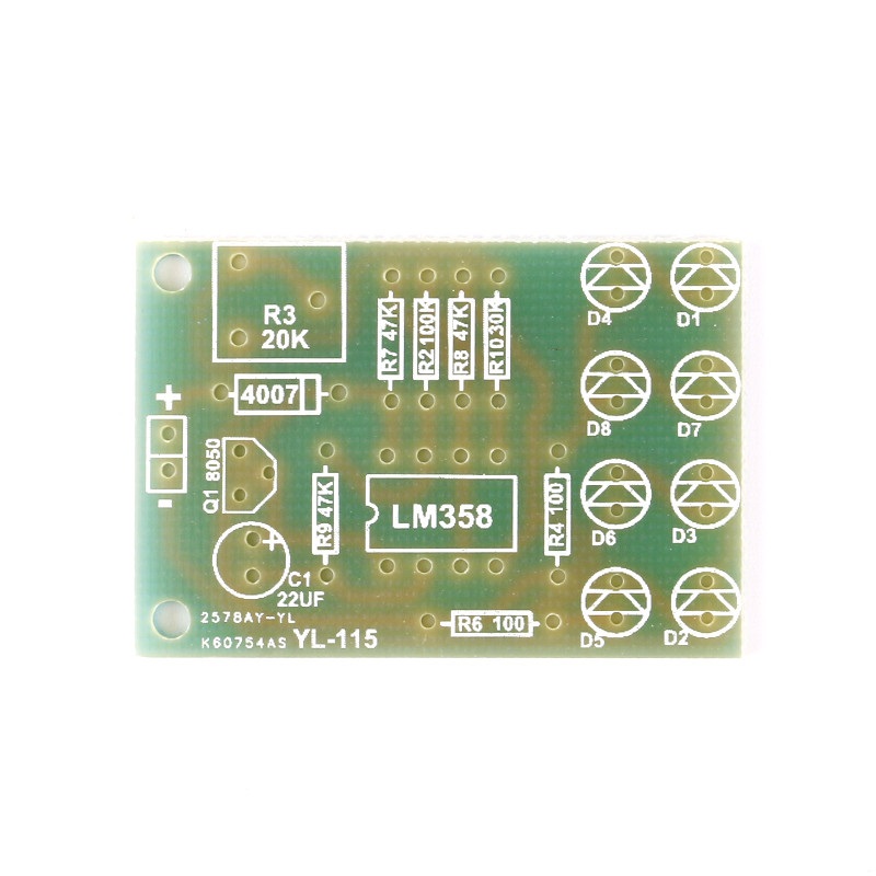 Bausatz Pulsierende LED Lampe LM358