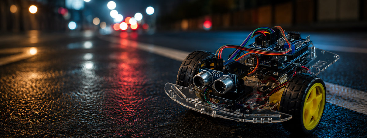 Banner 2WD Roboter Smart Car