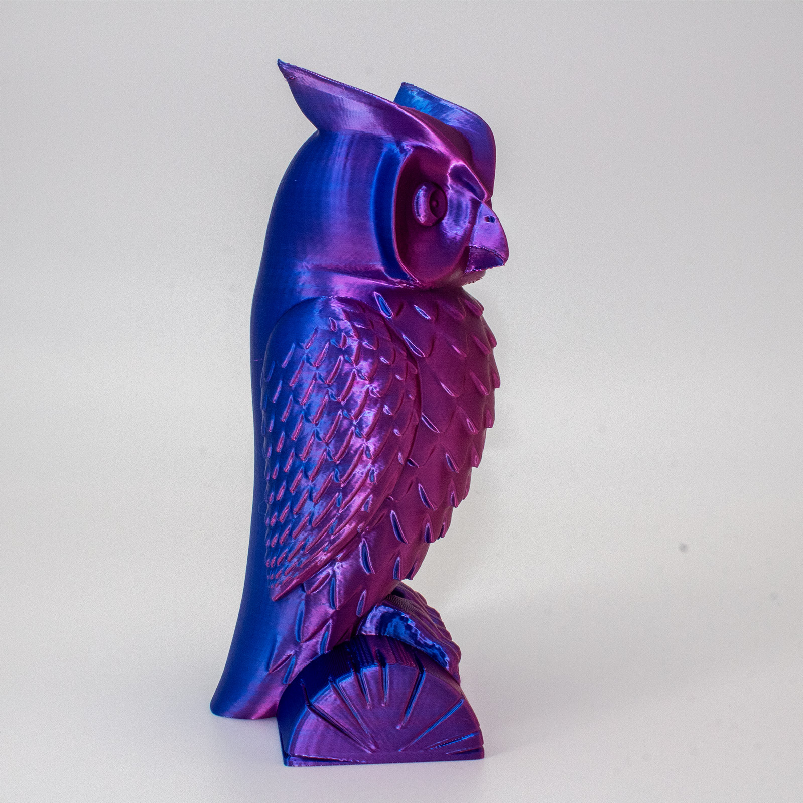 yourDroid DualColor Biosilk PLA+ Filament Rot/Blau 1.75mm 1kg