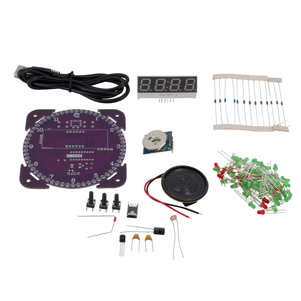 Bausatz LED Rotationsuhr