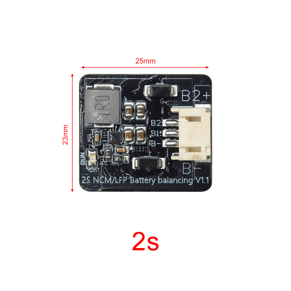 Aktiver Equalizer-Balancer 2S für 18650 Lithiumbatterien  1.2A