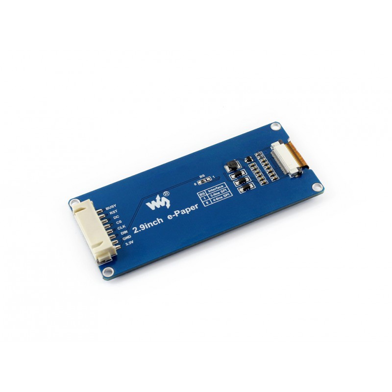 Waveshare 296x128 2.9" e-Paper Display Modul 3-farbig