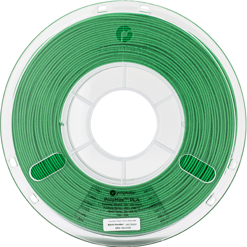 Polymaker PolyMax Tough PLA Filament Grün (green) 1.75mm 750g