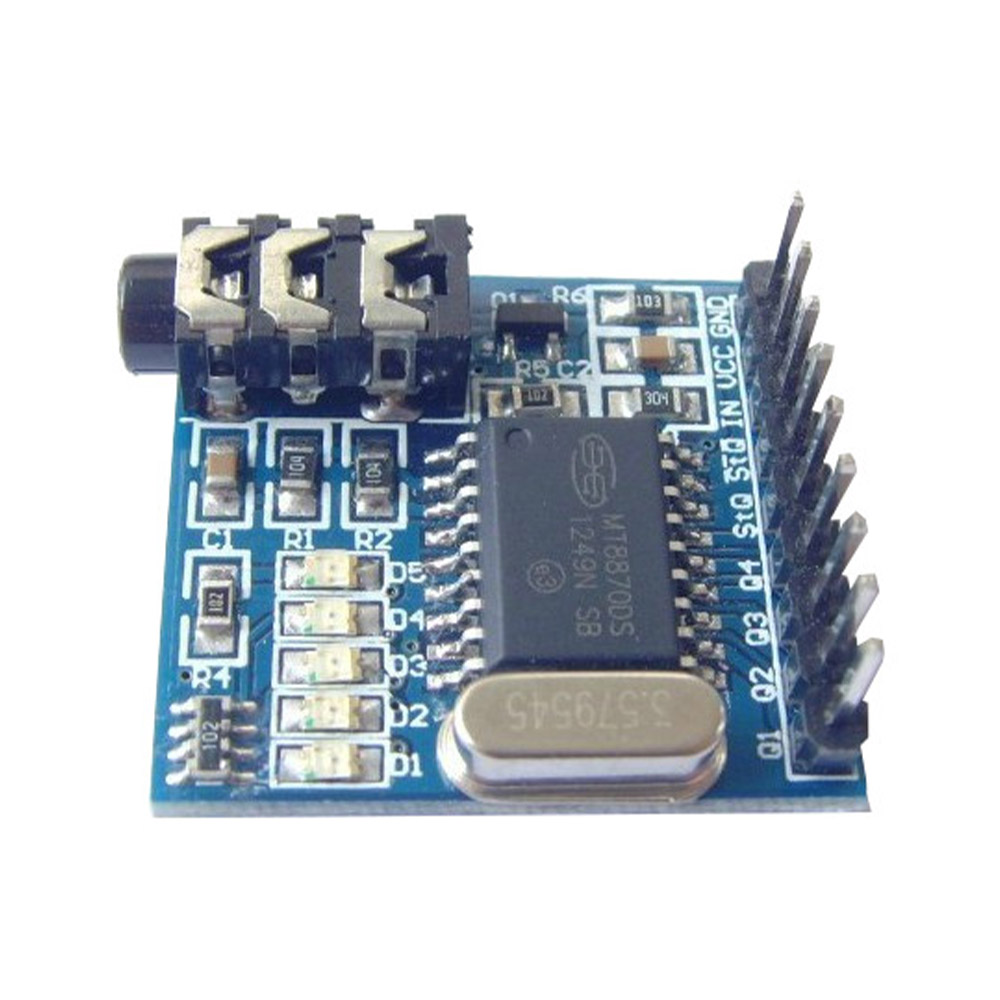 MT8870 DTMF Sprach/Audio-Decoder - Telefon Modul für Arduino Phone