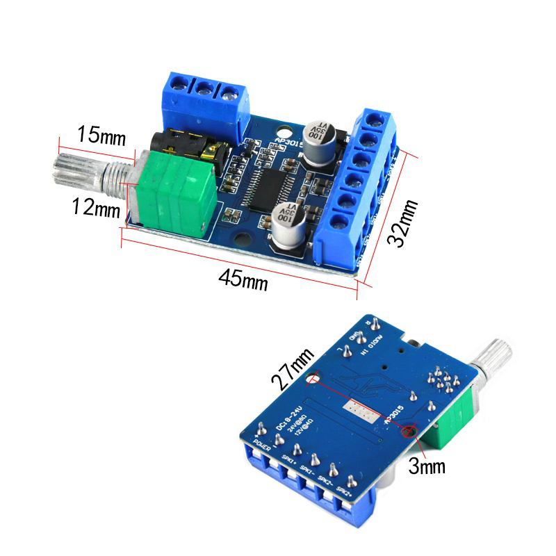 Digitaler Stereo Audio Verstärker  30W*2 DY-AP3015