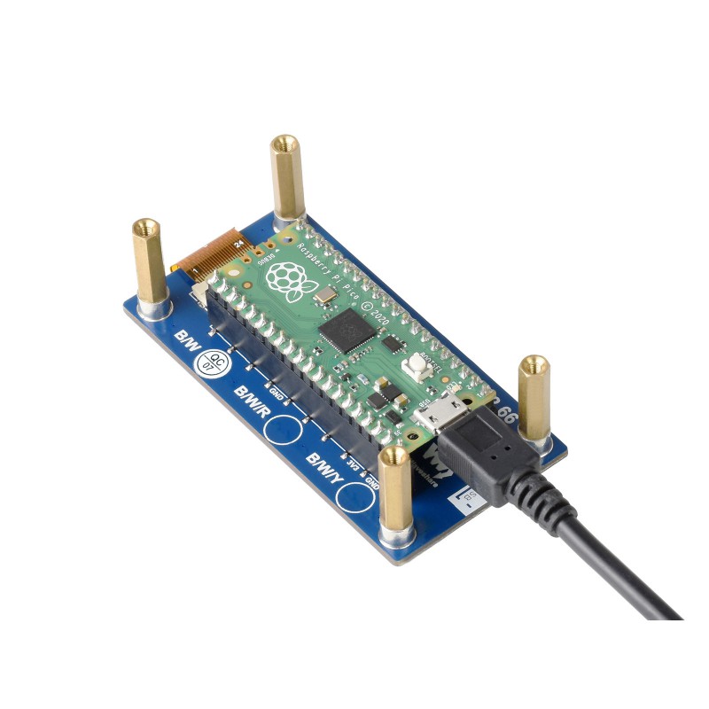 Waveshare 2.66" E-Paper Display Modul für Raspberry Pi Pico
