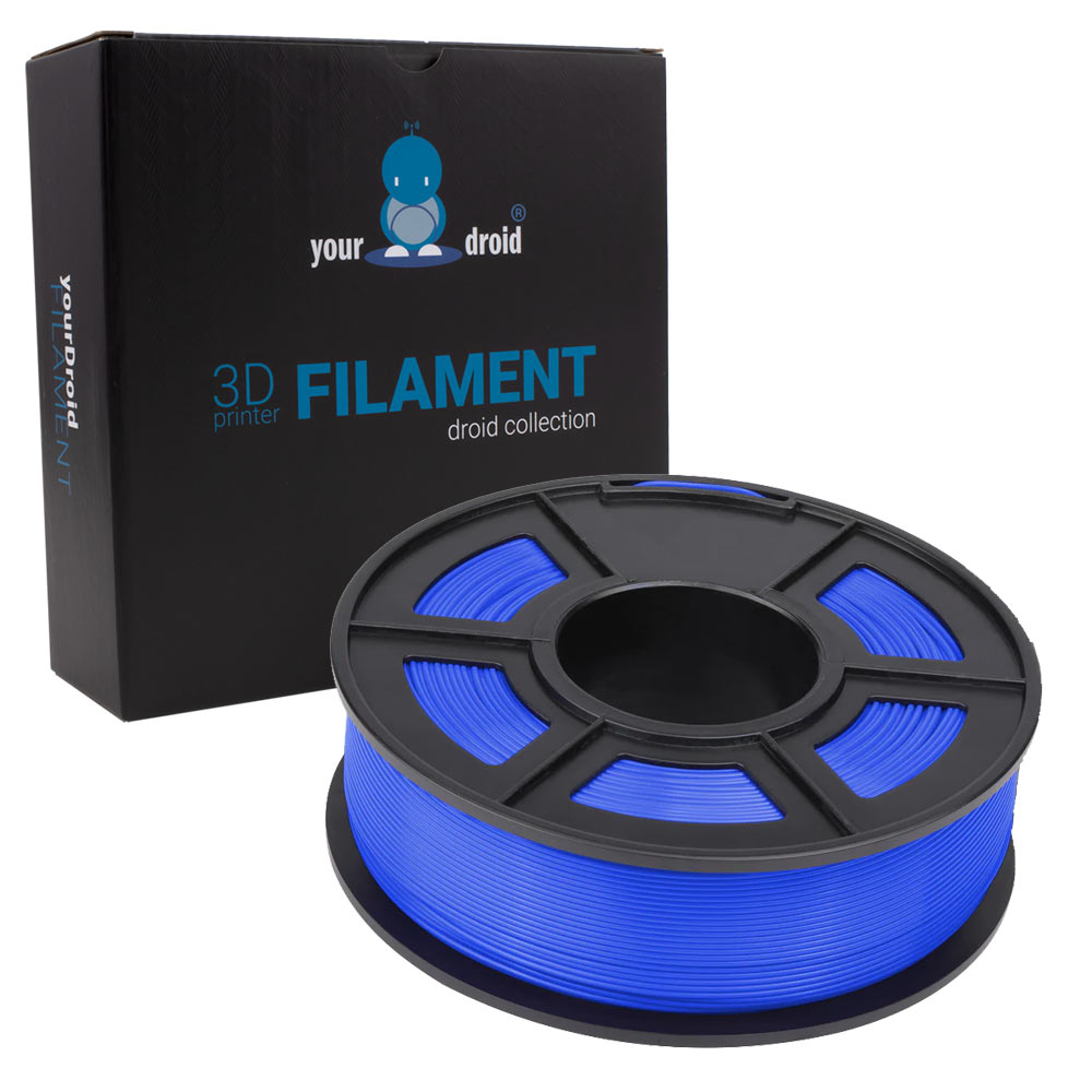 yourDroid PLA Filament Blau 1.75mm 1kg